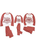 Christmas Letter Printing Family Matching Pajamas - CCMOM