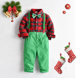 Christmas Overalls Party Suit - CCMOM