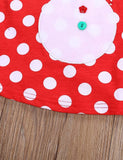 Christmas Polka Dot Snowman Dress - CCMOM