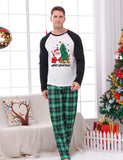 Christmas Printed Plaid Family Matching Pajamas - CCMOM