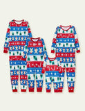 Christmas Printing Parent-Child Pajamas - CCMOM