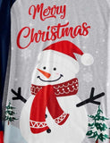 Christmas Snowman Print Family Matching Pajamas - CCMOM