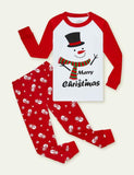 Christmas Snowman Printed Pajamas