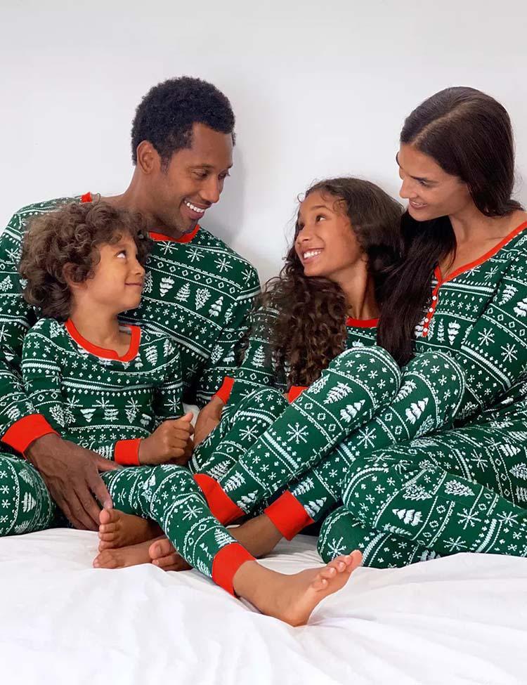 Clearance Sale - Christmas Elk Printed Family Pajamas