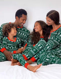 Christmas Tree Print Family Machting Pajamas