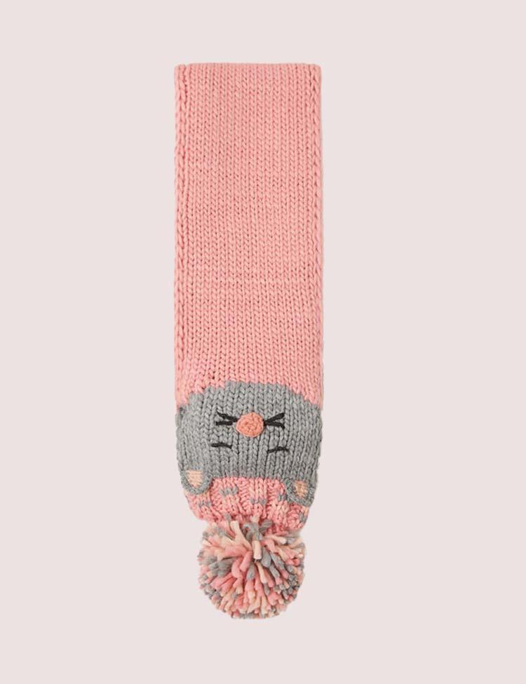 Civet Cat Knitted Scarf - CCMOM