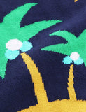 Coconut Tree Brocade Sweater - CCMOM