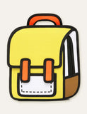 Comic Colorful Schoolbag Backpack