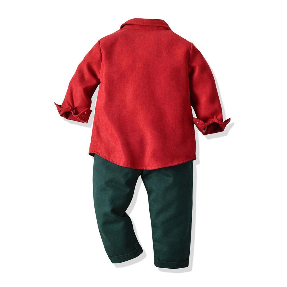 Cristmas Overalls Party Suit - CCMOM