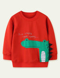 Crocodile Appliqué Sweatshirt - CCMOM