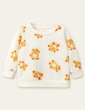 Cute Bear Printed Sweatshirt