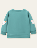 Cute Bear Printed Sweatshirt - CCMOM