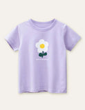 Cute Flowers Printed T-shirt - CCMOM