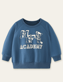 Cute Letters Printed Sweatshirt