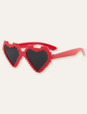 Cute Personality Love Glasses