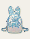 Cute Rabbit Sequined Flower Schoolbag Backpack - CCMOM