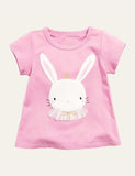 Cute Rabbit T-shirt - CCMOM