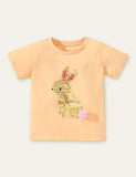 Cute Rabbit T-shirt - CCMOM