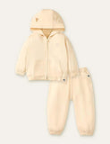 Cute Rainbow Hooded Set - CCMOM