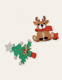 Christmas Cartoon Barrettes