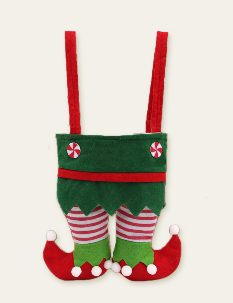 Christmas Cute Cartoon Elf Candy Bag