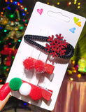 Christmas Cartoon Pattern Barrettes