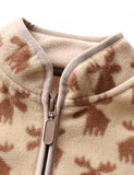 Deer Polar Fleece Jacket - CCMOM