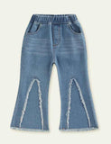 Denim Bell-Bottom Jeans - CCMOM