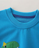Dinosaur Appliqué Sweater - CCMOM