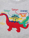Dinosaur Embroidered Sweater - CCMOM