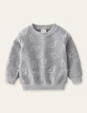Dinosaur Full Printed Sweatshirt - CCMOM