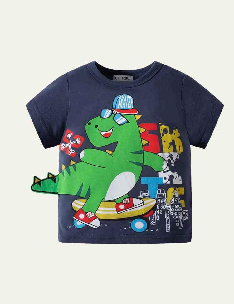 Dinosaur Patch T-shirt - CCMOM