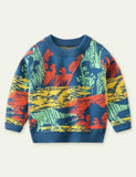 Dinosaur Pattern Sweater - CCMOM