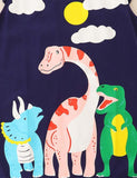 Dinosaur Printed Dress - CCMOM