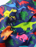 Dinosaur Printed Long Sleeve Coat - CCMOM