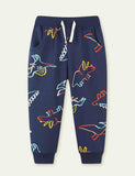 Dinosaur Printed Sweatpants - CCMOM