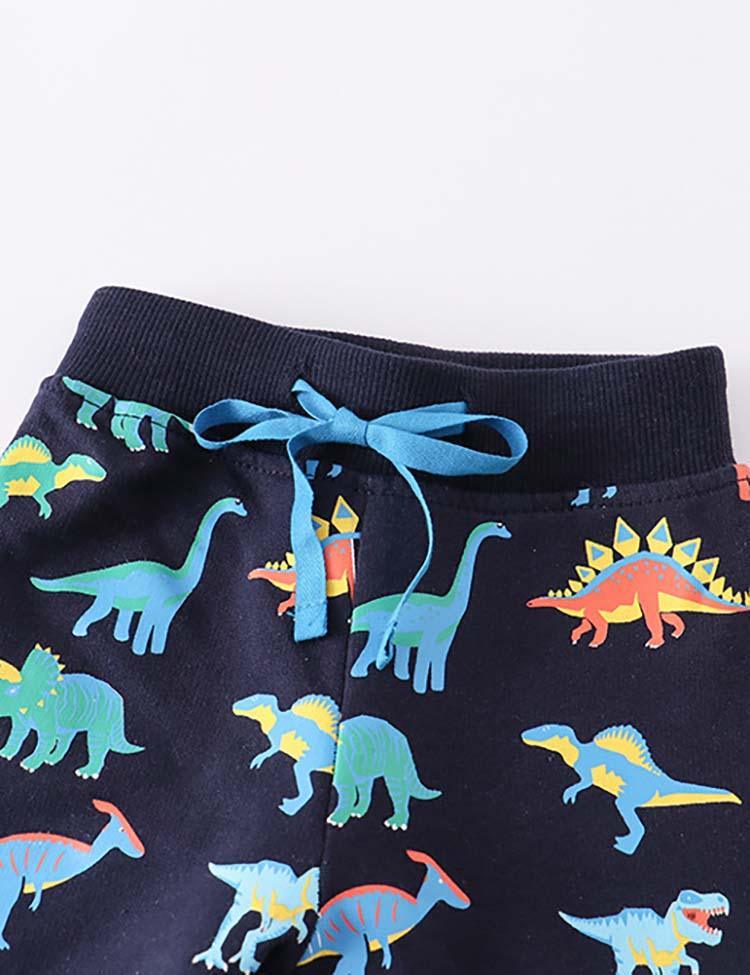 Dinosaur Printed Sweatpants - CCMOM