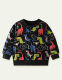 Dinosaur Printed Sweatshirt