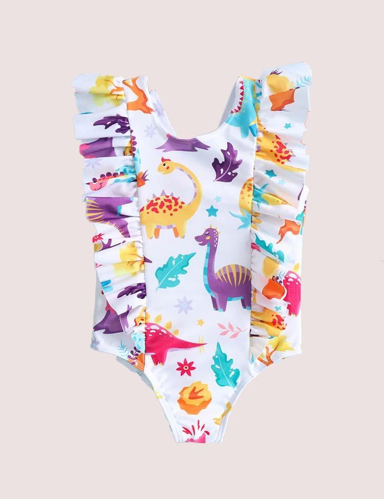 Dinosaur Printed Swimsuit - CCMOM