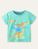 Dinosaur Printed T-shirt - CCMOM