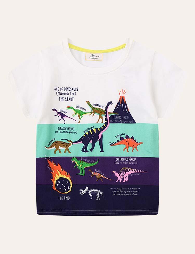 Dinosaur World Printed T-shirt - CCMOM