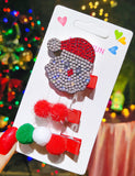 Christmas Cartoon Pattern Barrettes