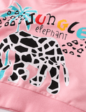 Elephant Printed Sweatshirt - CCMOM