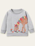 Embroidered Pony Sweatshirt