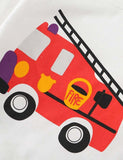 Fire Truck Printed Sweatshirt - CCMOM