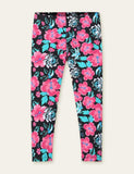 Flamingo Floral Printed Leggings - CCMOM