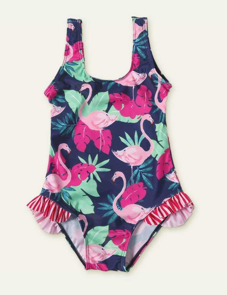 Flamingo Print Swimsuit - CCMOM