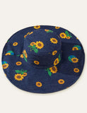 Floral Print Holiday Hat - CCMOM