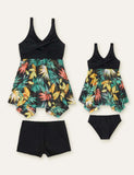 Floral Printed Family Matching Swimsuit - CCMOM