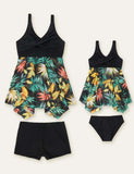 Floral Printed Family Matching Swimsuit - CCMOM